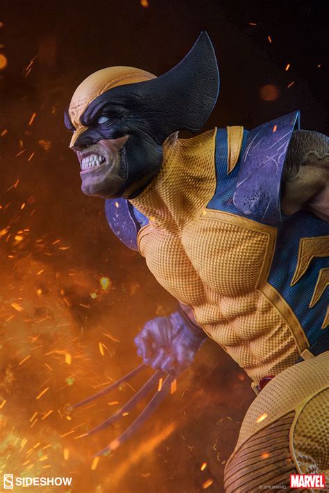 Marvel Wolverine Premium Format TM Figure By Sideshow Colle Sideshow