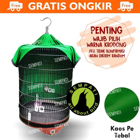 Jual Kerodong Krodong Sangkar Burung Murai Double Sleting No