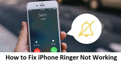 7 Options How To Fix Iphone Ringer Not Working Issue