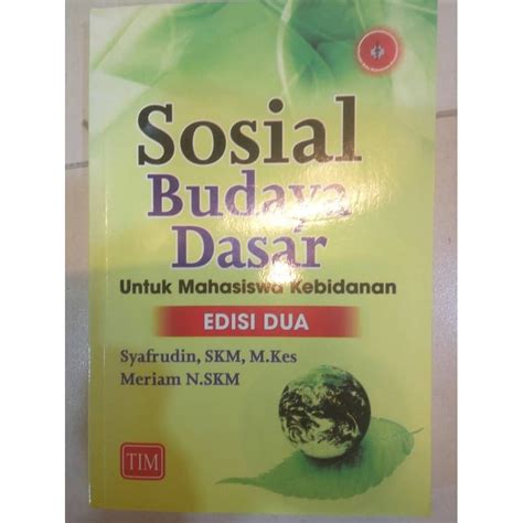 Jual Dasar Ilmu Sosial Budaya Dasar Untuk Kebidanan Edisi Dua 2