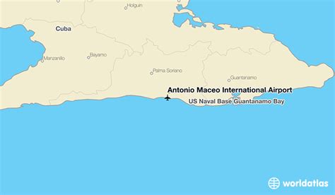 Antonio Maceo International Airport Scu Worldatlas