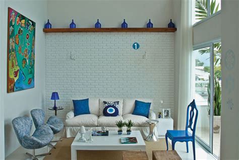 Apartamento De Praia Em Azul E Branco Jeito De Casa Blog De