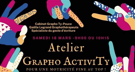 Atelier Grapho Activity Pour Une Motricité Fine Au Top Inscriptions