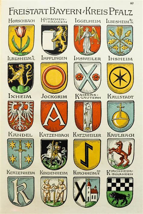 Die Wappen Und Siegel Der Deutschen Städte Flecken Und Dörfer 6 Heft