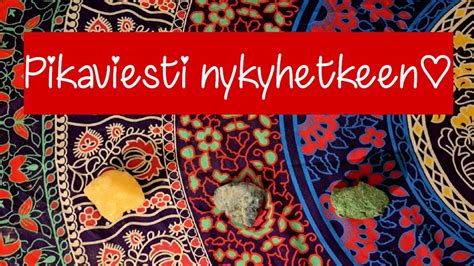 Pick A Cardpikaviesti Nykyhetkeenajaton Tulkinta Youtube