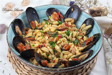 Cavatelli Cozze E Fagioli La Ricetta Pugliese Con Foto Passo Passo