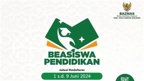 Beasiswa Pendidikan Baznas Kab Hulu Sungai Selatan Mahasiswa Update