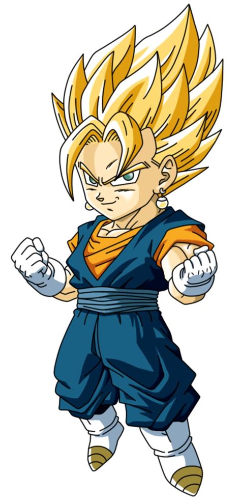 Chibi Ssj Vegitovegetto Dragon Ball Super Manga Chibi Dragon Anime