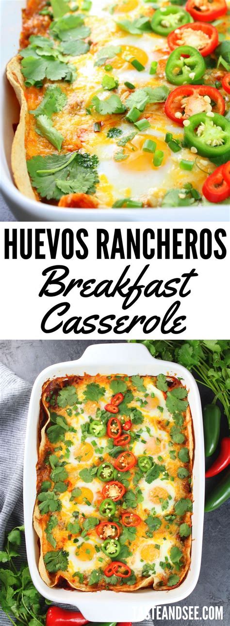 Huevos Rancheros Breakfast Casserole All In One Scrumptious