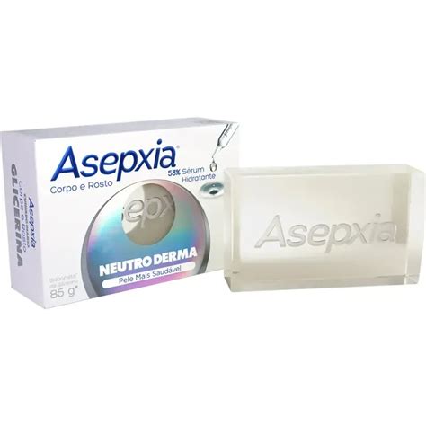 Sabonete Neutro Rosto - Sabonete Asepxia Rosto e Corpo Neutro Derma 85g