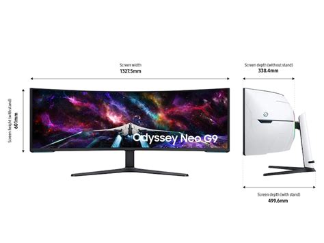 2023 G95nc 57 Inch Odyssey Neo G9 Gaming Monitor Samsung Us