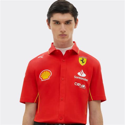 Scuderia Ferrari Team Shirt 2024 Gp Store Latam