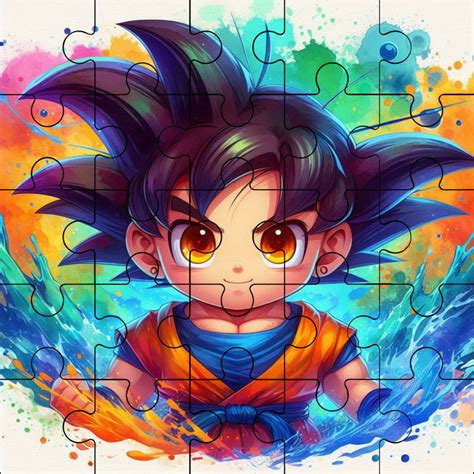 Rompecabezas De Dragon Ball Goku El Taller De Hector