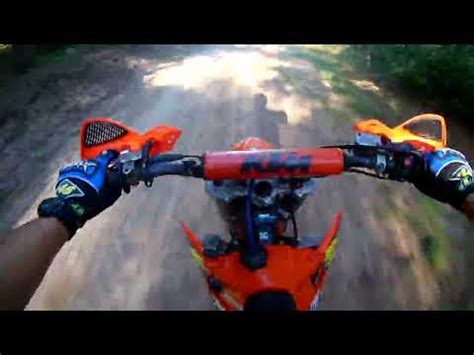 KTM SX 525 Racing RFS Gearbox 6 EXC 525 Keihin FCR Onboard YouTube