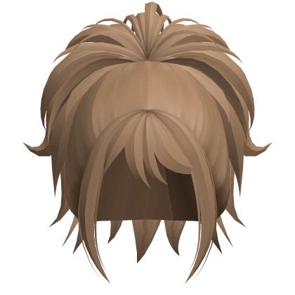 Messy Gyaru Anime Ponytail Dark Blonde Roblox
