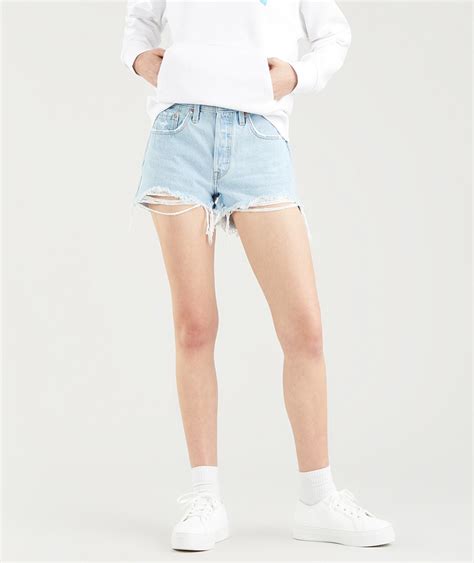 Levis 501® Original Short Luxor Edge Donna Shorts And Gonne Donna Shop Online Su Yupi