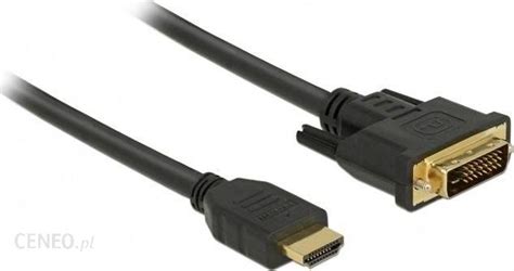 Kabel Delock Delock Dwukierunkowy Kabel Hdmi Do Dvi M Opinie I