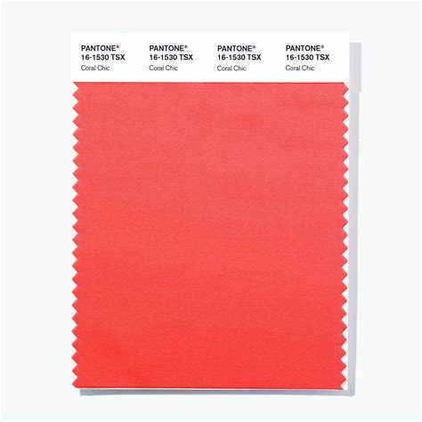 Coral Color Swatch Pantone