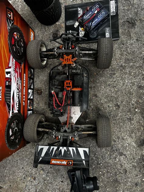 Hpi Trophy Truggy flux zestaw z bateriami Gens Ace 5800mah Mościska