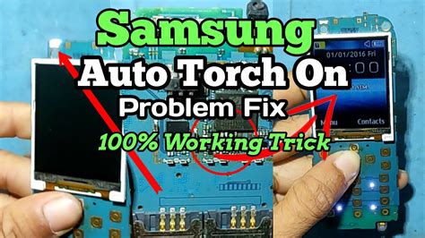 Samsung B310 Auto Torch Solution Samsung B310e Dead Solution How To