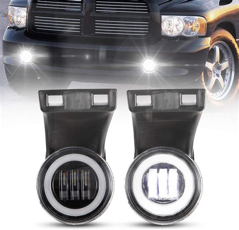 Bunker Indust Juego De Luces Antiniebla Led Para Dodge Ram Con Luces