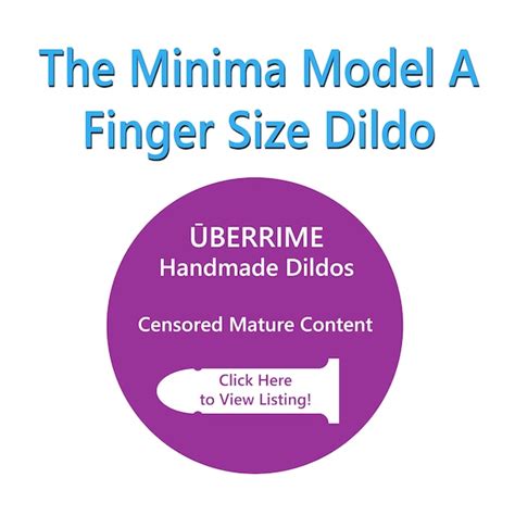 Finger Dildo Etsy