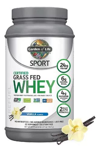 Suplemento Whey Protein Garden Of Life G Sabor Vainilla