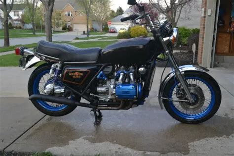 Naked Special Code Blue 1977 Honda Gold Wing GL1000 Goldwing GL 1000 Gl1100