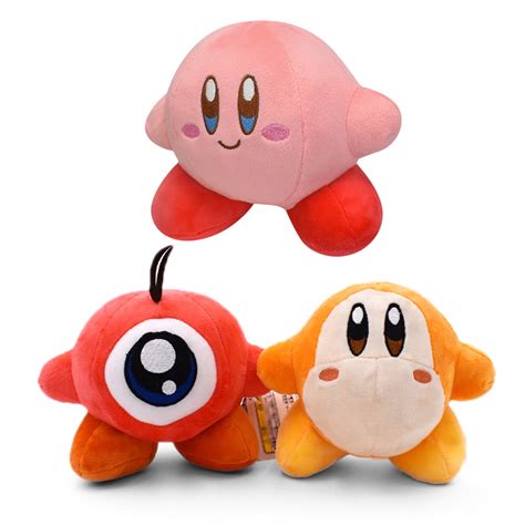 3pcs Kids Plush Toy, FKTOY Waddle Dee Super Star Stuffed Animals Doll ...