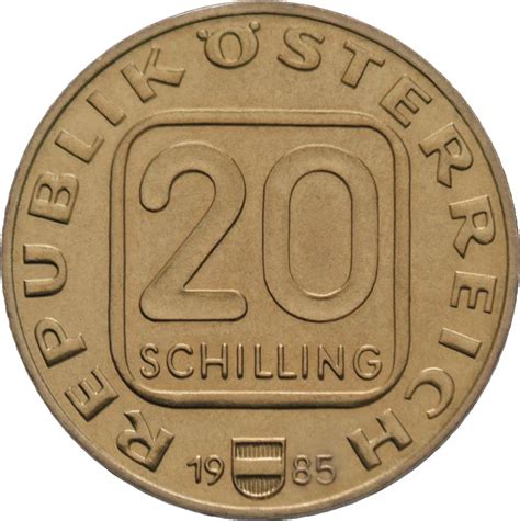 Österreich 20 Schilling 1985 200 Jahre Diözese Linz Oberösterreich in