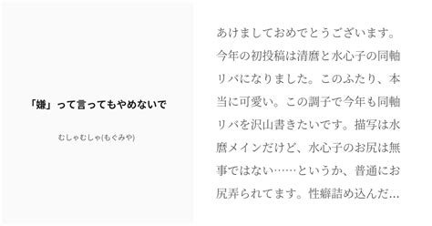 R 18 3 「嫌」って言ってもやめないで 水心子と清麿のss むしゃむしゃもぐみやの小説シリーズ Pixiv