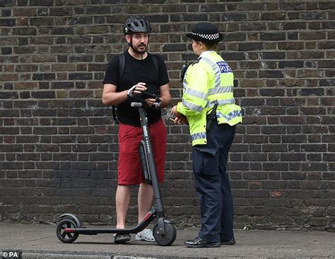 Police Catch Nearly 100 E Scooter Users Riding Illegally In Crackdown