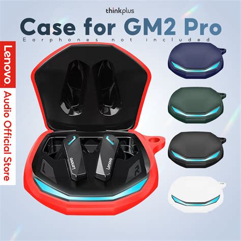 Capa Protetora De Silicone Para Fones De Ouvido Lenovo Gm Pro Prova