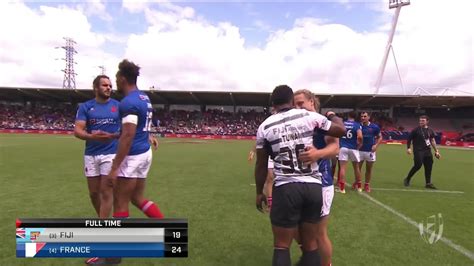 Men S Pool C Highlights Fiji V France Hsbc France Sevens Hsbc