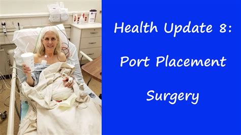 Health Update 8 Port Placement Surgery Youtube