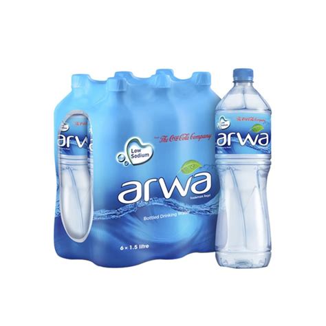 Arwa Bottled Drinking Water 15 Ltr Pack Of 6 Choithrams Uae