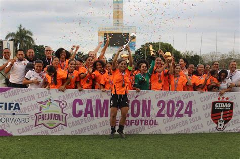 Cibao FC ganó título del TNC prejuvenil Femenino 2023 2024