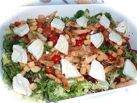 Receta De ENSALADA TEMPLADA DE POLLO Y BACON