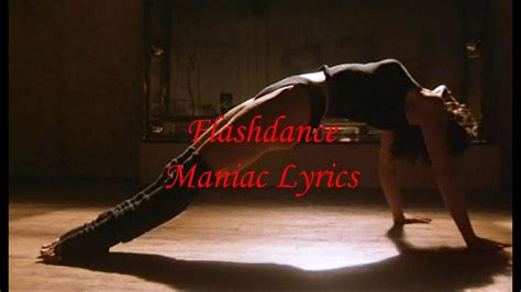 Flashdance Maniac Lyrics Youtube