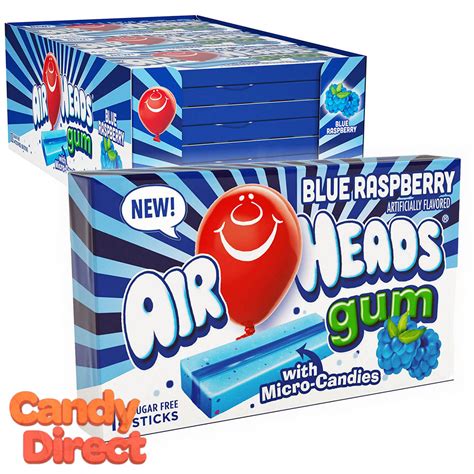 Airheads Gum Raspberry 14-pc - 12ct – CandyDirect.com