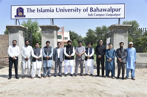 The Team Of Iub Visited Sub Campus Liaquatpur Of The Islamia University