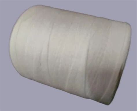 4 Ply White Cotton Sewing Thread For Textile Industry Count 10 At Rs