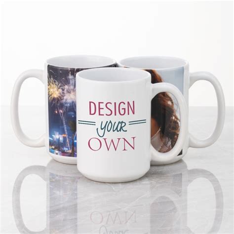 Custom 11 oz White Coffee Mug In Bulk with Photo | VivoPrint