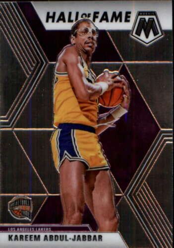 Panini Mosaic Kareem Abdul Jabbar Hall Of Fame Lakers Ebay