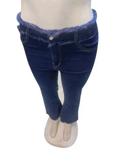 Regular Women Denim Jeans Button High Rise At Rs 390piece In Surat Id 2849611794862