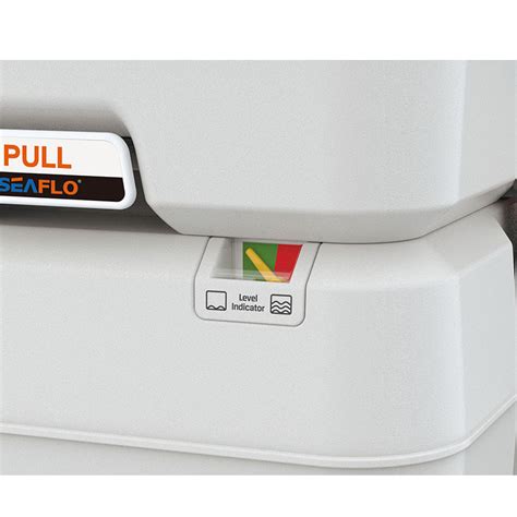 Deluxe Portable Toilet 20L From Seaflo - Marine Super Store