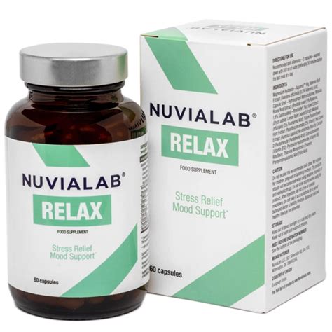 Nuvialab Relax Kapseln Gegen Stress Erfahrungen Test Bewertung