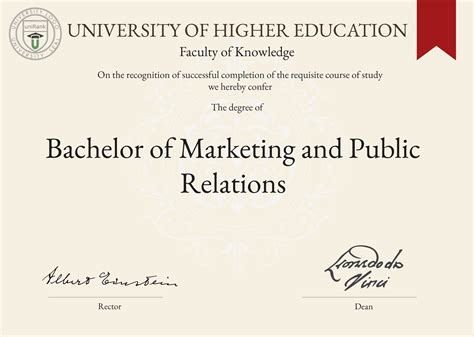 Bachelor Of Marketing And Public Relations Bachelor Of Mpr Unirank