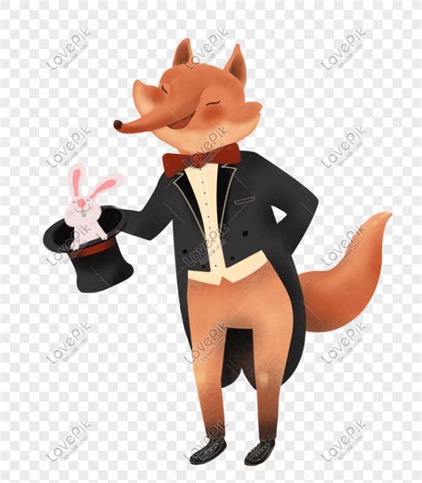 Magical Fox Illustration PNG Picture And Clipart Image For Free ...