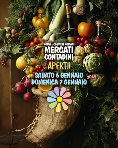 Mercati Contadini Aperti Sabato 6 Gennaio E Domenica 7 Gennaio 2024